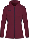 JAKO Challenge Trainingsjacke mit Kapuze Damen maroon/marine 36