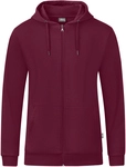 JAKO Organic Kapuzenjacke maroon 4XL