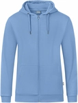 JAKO Organic Kapuzenjacke Damen eisblau 42
