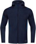 JAKO Challenge Kapuzenjacke marine meliert/royal 3XL