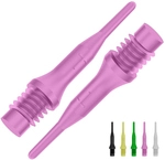 100er Pack BULL'S Tefo-X Soft Tips (6 mm) 100/pink