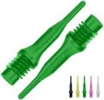 100er Pack BULL'S Tefo-X Soft Tips (6 mm) 100/gr&uuml;n
