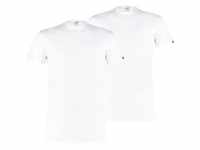 2er Pack PUMA Basic Crew T-Shirt Herren white S