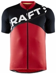 CRAFT Core Endur Logo Fahrradtrikot Herren 430999 - bright red/black M
