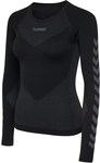 hummel First Seamless langarm Funktionsshirt Damen black M/L