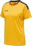 hummel Authentic Polyester kurzarm Trikot Damen sports yellow/black XS