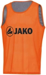 JAKO Wende-Markierungshemdchen neonorange/steingrau Senior