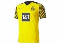 PUMA BVB Borussia Dortmund Heimtrikot 2021/22 cyber yellow/puma black M