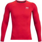 UNDER ARMOUR HeatGear Armour langarm Funktionsshirt Herren 600 - red/white M