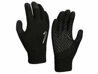 NIKE Knitted Tech and Grip Strick-Handschuhe 091 black/black/white S/M