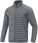 JAKO Premium Hybridjacke steingrau XL