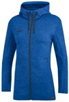 JAKO Premium Kapuzenjacke Damen royal meliert 42