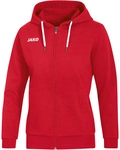 JAKO Base Kapuzenjacke Damen rot 44