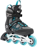 K2 Alexis 80 Alu Inlineskates Damen 1 - grey/cyan 40