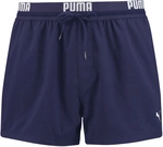 PUMA Swim Logo Shorts Length BadeShortss Herren 01 - navy XS