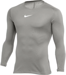 NIKE Park Dri-FIT First Layer langarm Funktionsshirt Kinder pewter grey/white S