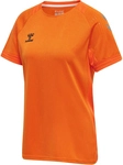 hummel LEAD kurzarm Polyester Trikot Damen orange tiger S