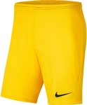NIKE Park III Dri-FIT Knit Fu&szlig;ball Shorts Herren tour yellow/black S