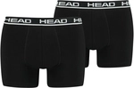 2er Pack HEAD Basic Boxershorts Herren black L