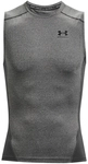 UNDER ARMOUR HeatGear Armour Kompressions-Tank-Top Herren 090 - carbon heather/black