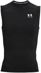 UNDER ARMOUR HeatGear Armour Kompressions-Tank-Top Herren 001 - black/white S