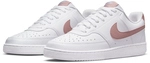 NIKE Court Vision Low-Top Sneaker Damen 102 - white/pink oxford 43