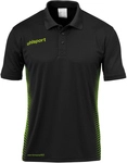 uhlsport Score Poloshirt Kinder schwarz/fluo gr&uuml;n 152