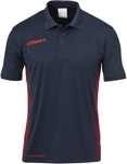 uhlsport Score Poloshirt Kinder marine/fluo rot 164