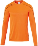 uhlsport Stream 22 Trikot Langarm fluo orange/schwarz 3XL