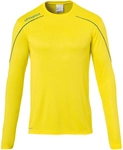 uhlsport Stream 22 Trikot Langarm limonengelb/azurblau S