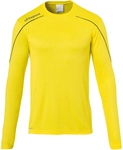 uhlsport Stream 22 Trikot Langarm limonengelb/schwarz 3XL
