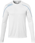uhlsport Stream 22 Trikot Langarm wei&szlig;/azurblau XXL
