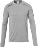 uhlsport Stream 22 Trikot Langarm dark grau melange/schwarz 128