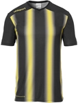 uhlsport Stripe 2.0 Trikot Kurzarm schwarz/limonengelb 140