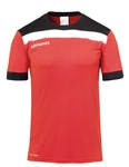 uhlsport Offense 23 Trikot kurzarm rot/schwarz/wei&szlig; 116