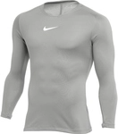 NIKE Park Dri-FIT First Layer langarm Funktionsshirt Herren pewter grey/white M