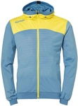 Kempa Emotion 2.0 Hood Jacke dove blau/limonengelb 4XL