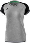 erima Zenari 3.0 kurzarm Trainings-Top Damen grey-melange/black/dark grey 42