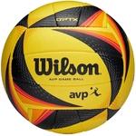 Wilson OPTX AVP Game Beachvolleyball yellow/black/orange 5