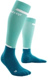 CEP The Run V4 lange Laufsocken Damen 766 - ocean/petrol IV (40-43)