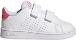 adidas Advantage Court Two Hook and Loop Baby-Sneaker GW6501 - cloud white/real