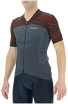 UYN Alpha Coolboost Fahrradtrikot Herren sharkskin/red wagon M