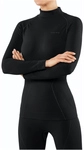 FALKE Maximum Warm langarm Funktionsshirt Damen black L