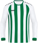 JAKO Inter langarm Trikot Kinder wei&szlig;/sportgr&uuml;n 164