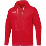 JAKO Base Kapuzenjacke rot XXL