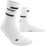 CEP Mid-Cut V4 Laufsocken Damen 350 - white IV (40-43)