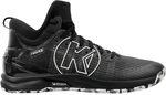 Kempa Attack Mid-Top Handballschuhe mit Michelin Laufsohle schwarz 43