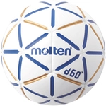 molten D60 harzfreier harzfreier Handball f&uuml;r Hallen mit Harzverbot wei&szlig; Gr. 1