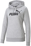 PUMA Essentials Logo Hoodie Damen 04 - light gray heather M