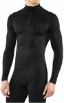 FALKE Maximum Warm langarm Funktionsshirt Herren black S